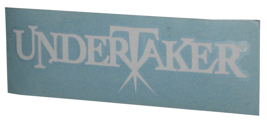 WWE Wrestling Undertaker (2007) CD Visionary White Car Decal Sticker