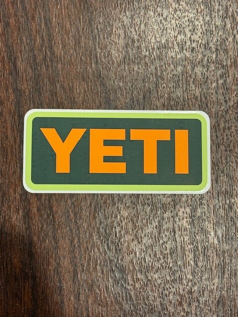 NEW – YETI Authentic Stickers – Your choice of colors FREE Shipping!