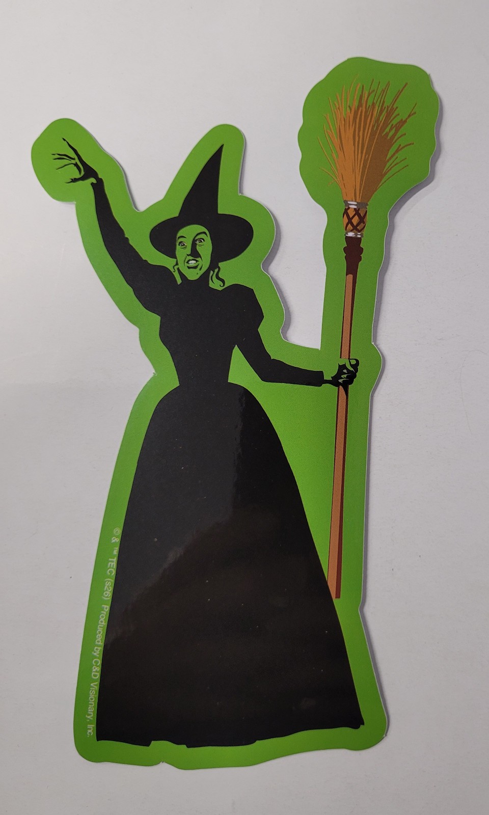 Stickers – C&D Visionary – The Wizard of Oz Wicked Bad Witch 4"x6.5" NEW Movie