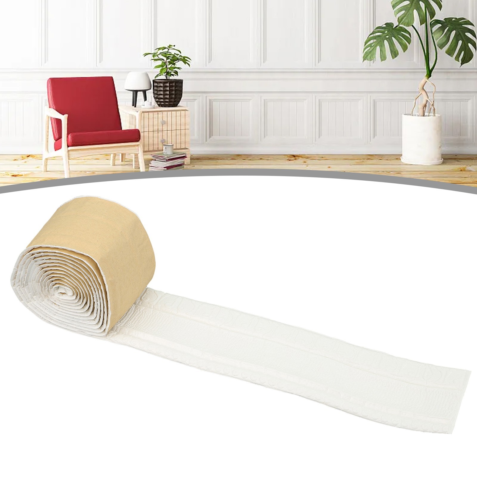 Self-adhesive Background Frame Foam Molding Trim Wallstick DIY Decoration