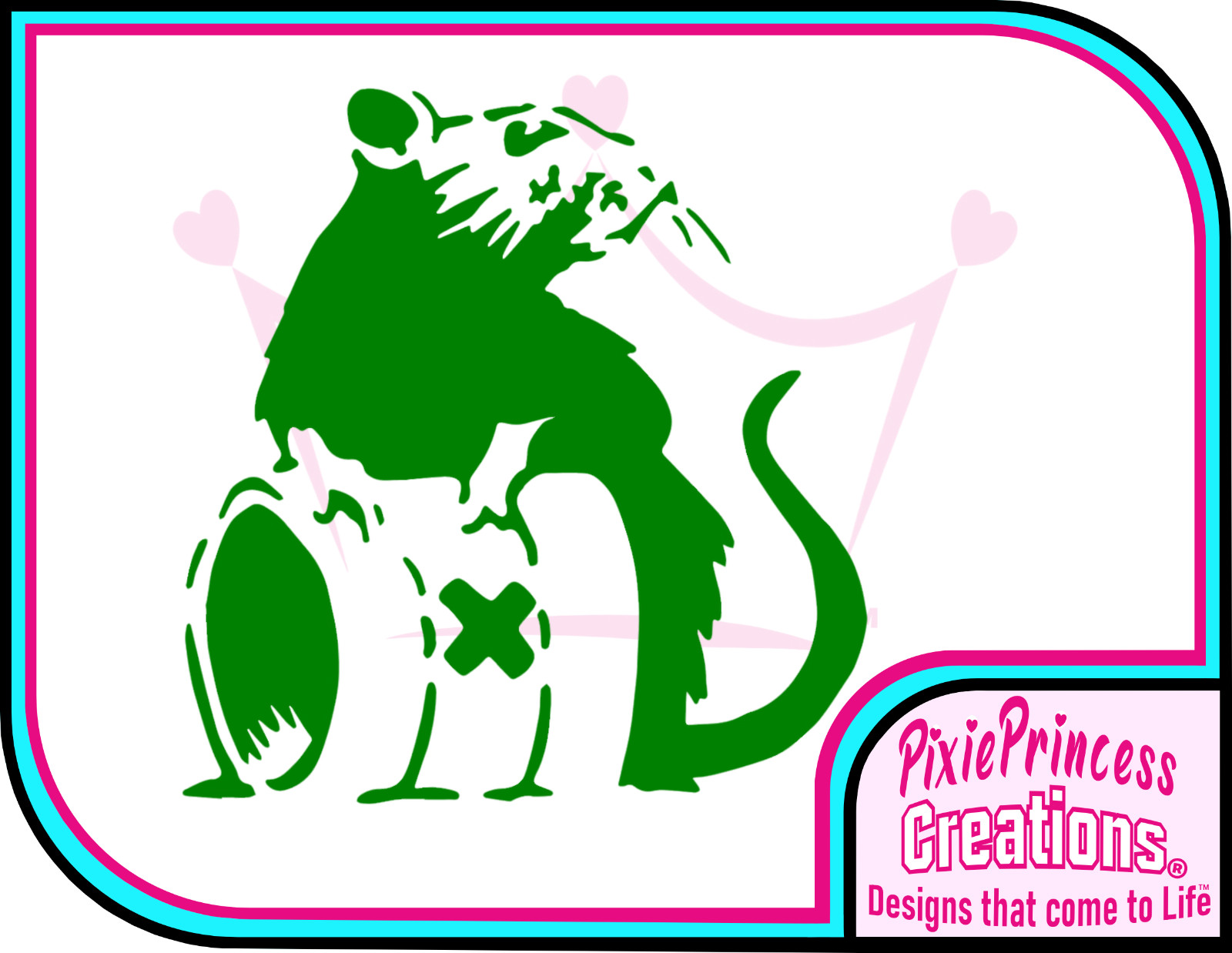 Banksy Rat Waste A Vinyl Sticker Wall Art Poster Car Van Home Decor Room Decal