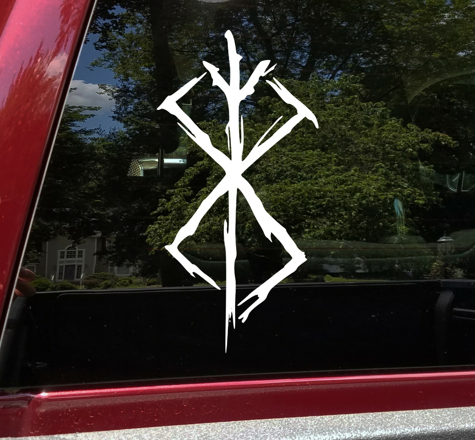Berserk Norse Rune Vinyl Decal V2 – Viking Berserker – Die Cut Sticker