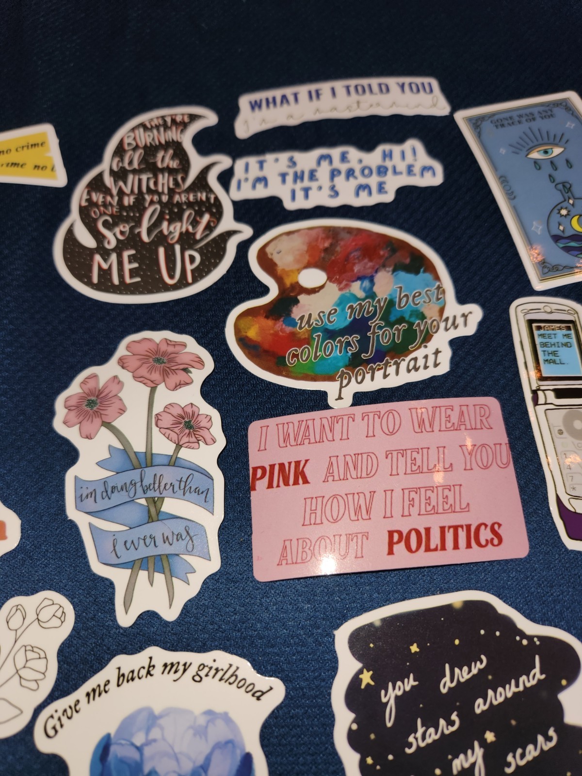 15 Taylor Swift Things Said Stickers, Swiftie, Laptop Stickers, Swiftie Decals