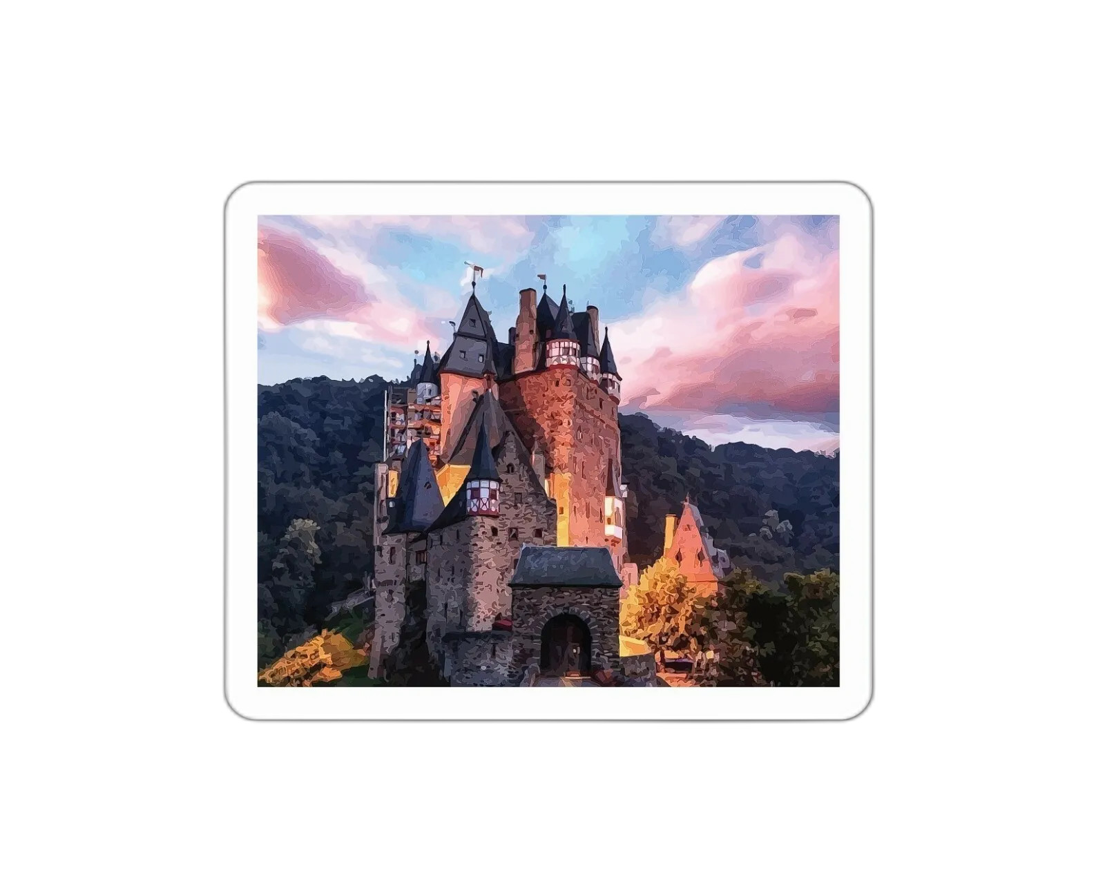 Castle Realistic Kingdom Sticker Decal