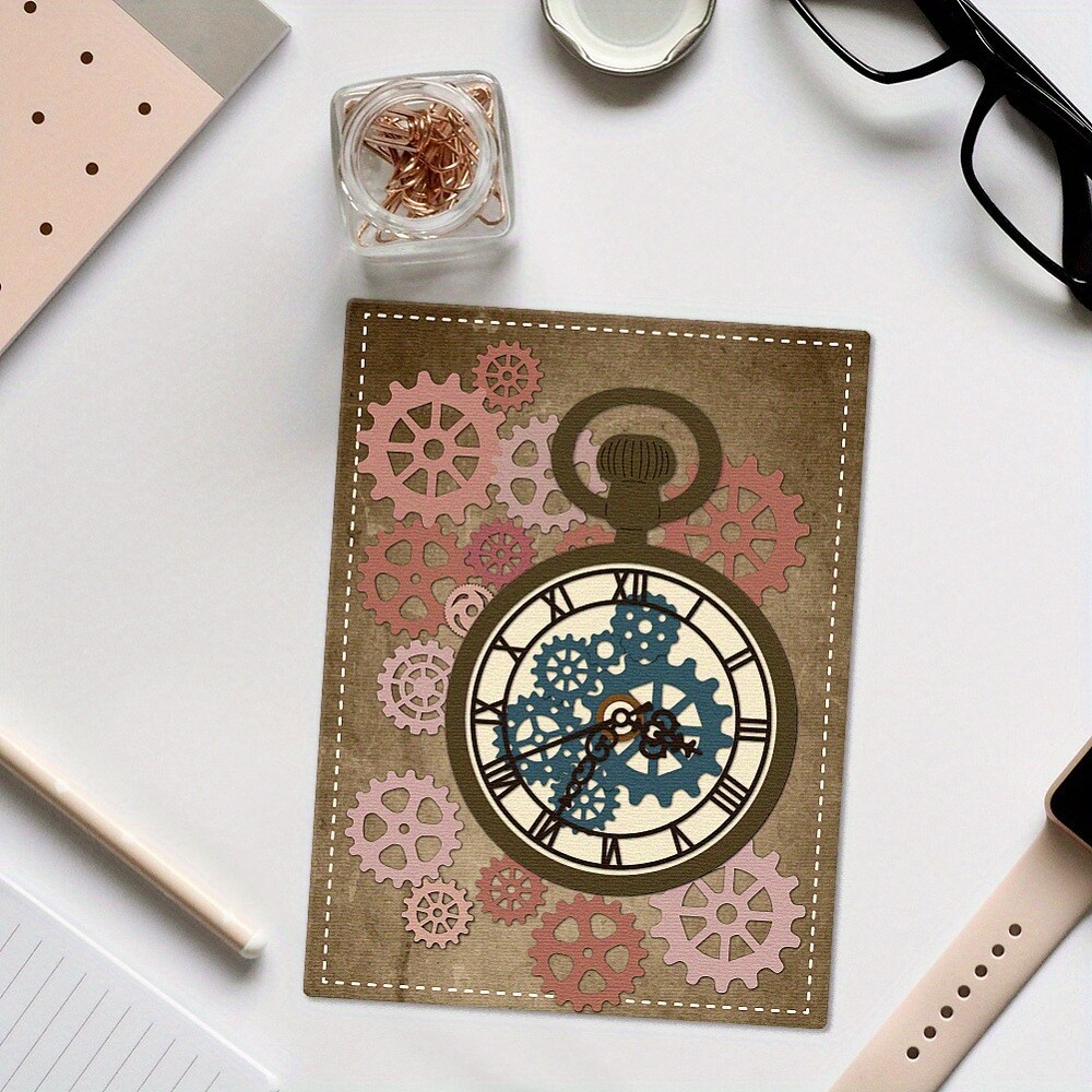 1set Punk style Watch Theme Carbon Steel Cutting Dies Stencils for Scrapbooking
