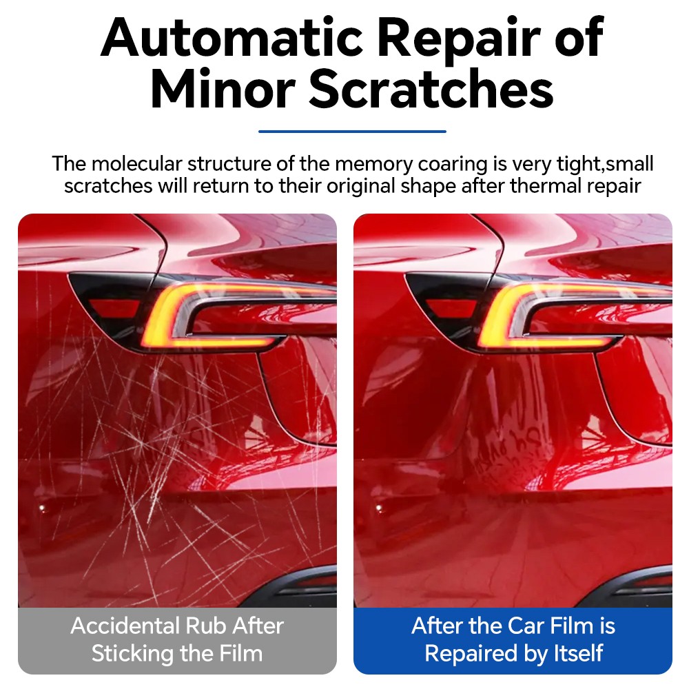 For Tesla Model 3 Highland 2024 Precut Car Full Body Paint Protection Film Clear