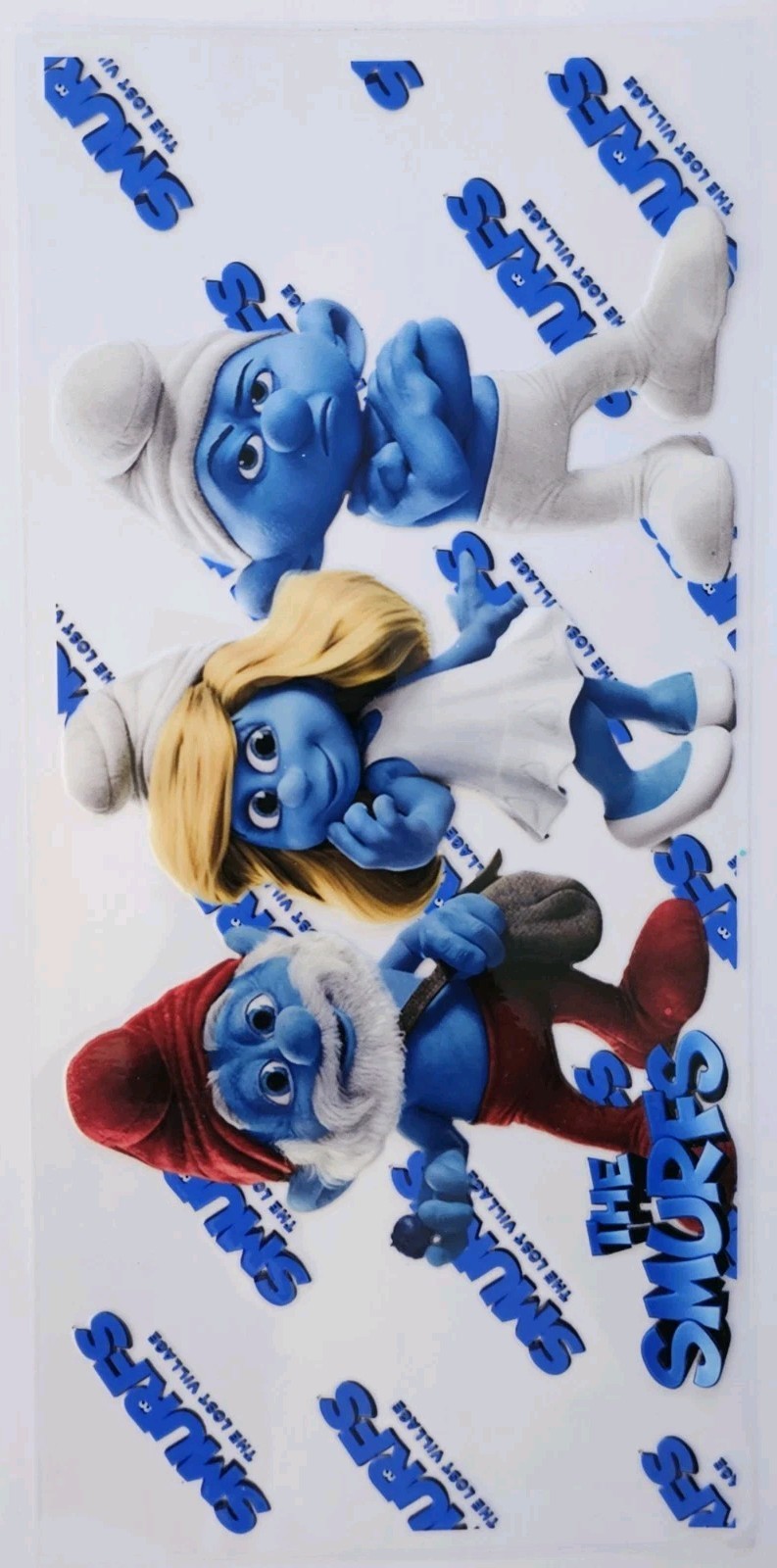 Smurfs UV DTF Transfer Sticker Wrap Tumbler UVDTF BUY 10+ GET COMBINED SHIPPING