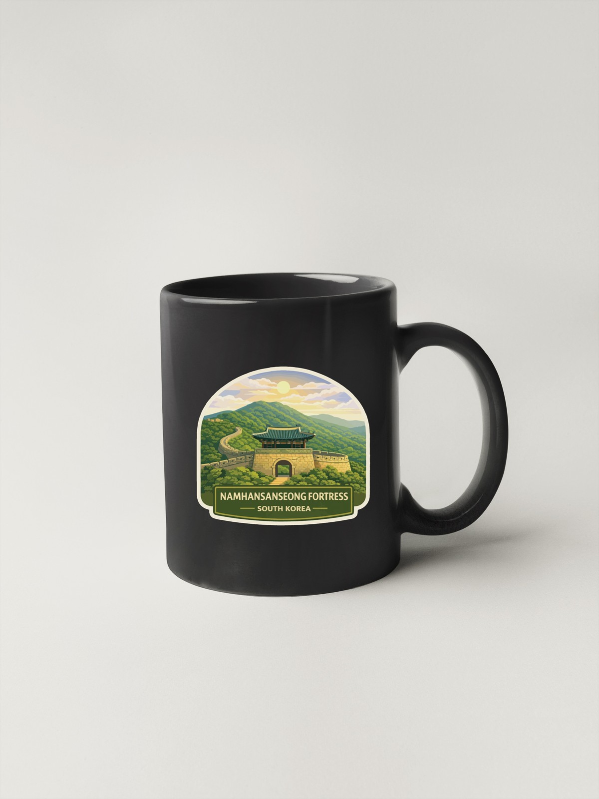Namhansanseong Fortress South Korea Sticker Decal Vinyl Die-Cut World Heritage
