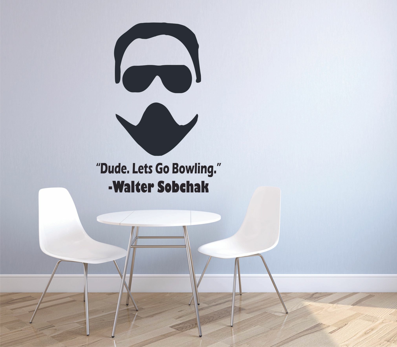 The Big Lebowski Show Walter Quote Vinyl Art Stickers For Home Room Walls Decals