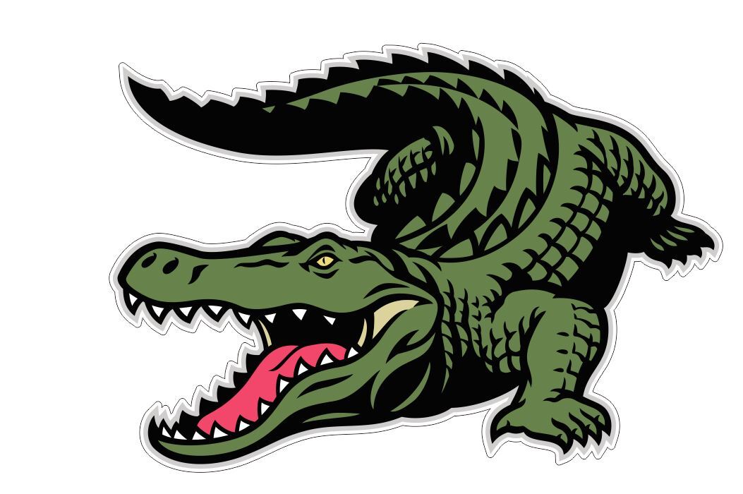 Alligator Gator Crocodile Croc Sticker Stickers A162