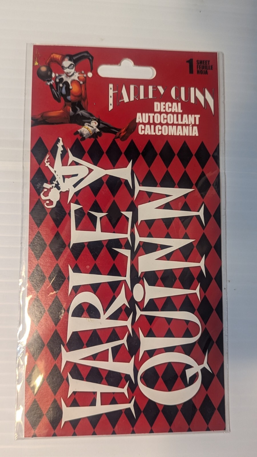 HARLEY QUINN CAR Window Decal Sticker Harley Quinn Autocollant