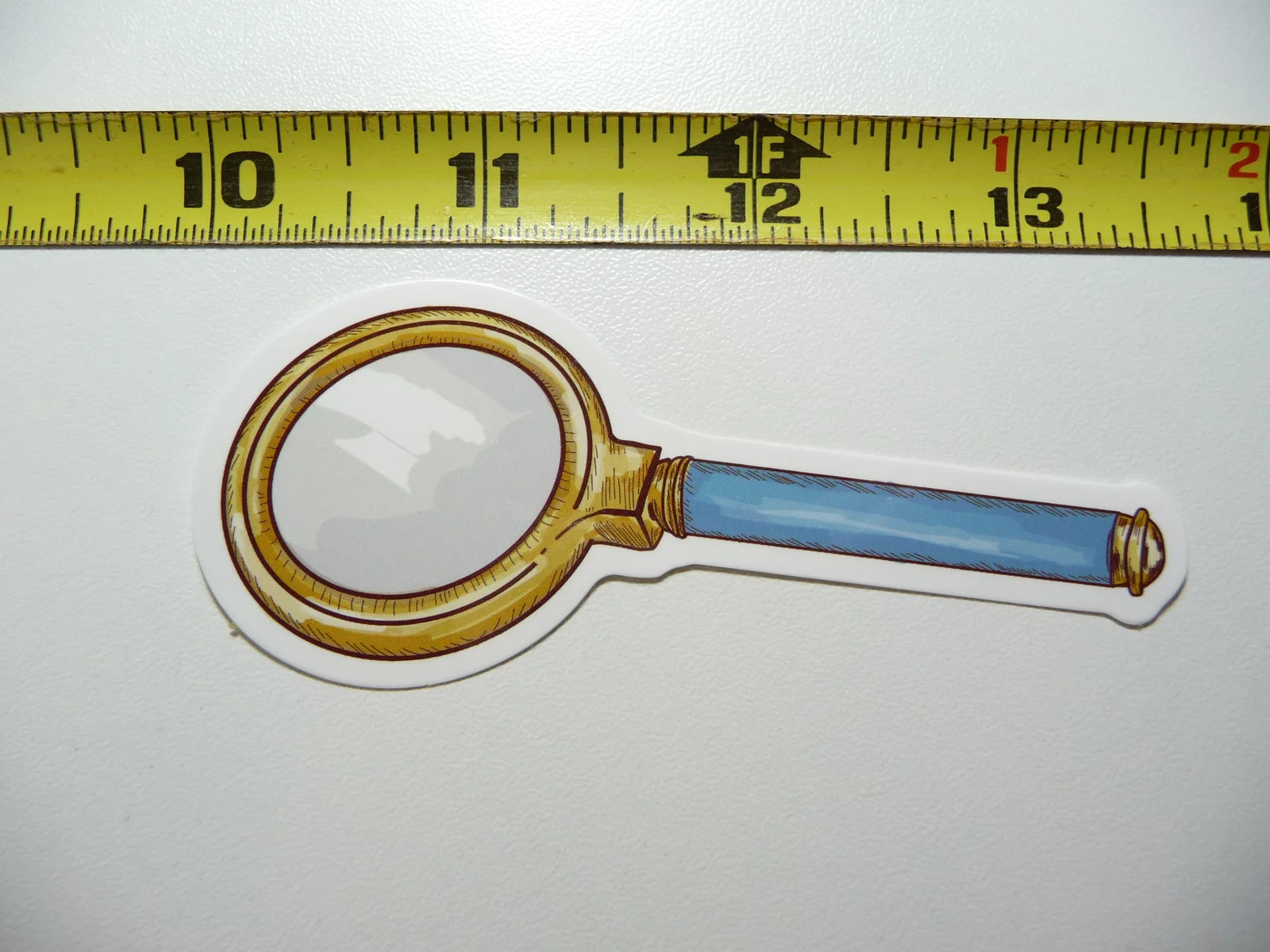 MAGNIFYING GLASS SMALL STICKER DECAL SCIENCE SCHOOL COLLEGE EDUCATION LAPTOP
