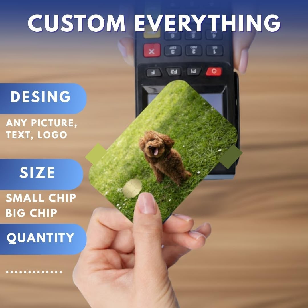 Custom Credit Debit Card Vinyl Skin Ultra Thin Sticker Personalization Wrap