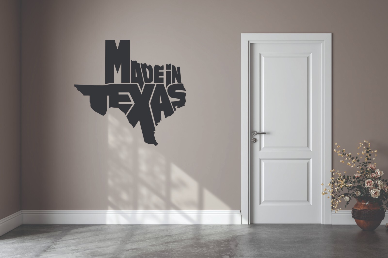 Made In Texas Die Cut Vinyl Decal Graphic Transfer Sticker Home State Decals