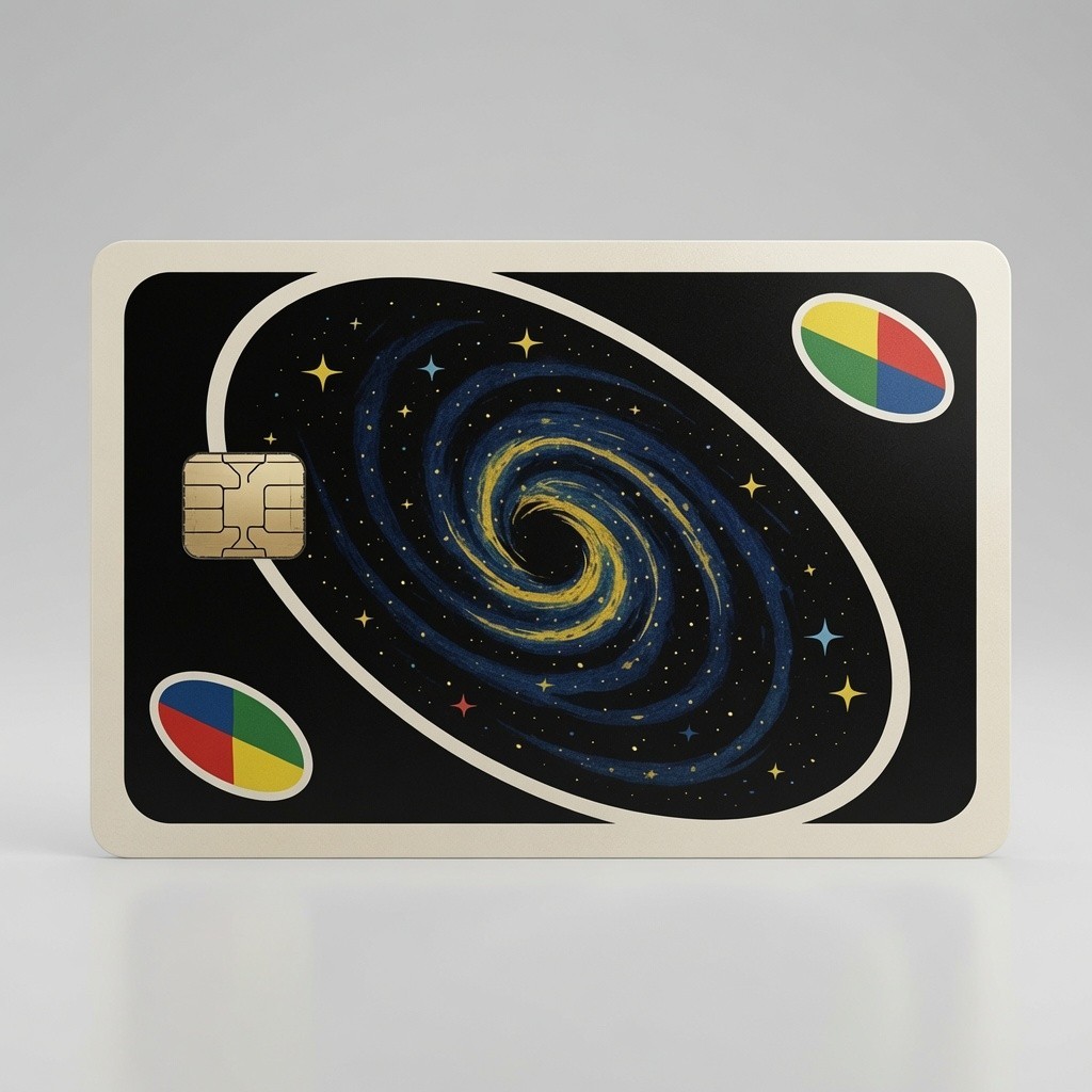 Space Galaxy UNO Wild Card Debit Card Credit Card Skin