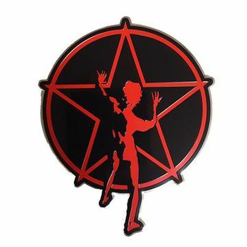 RUSH – STARMAN – METALLIC STICKER – 3.5 x 4.5 – BRAND NEW 8288