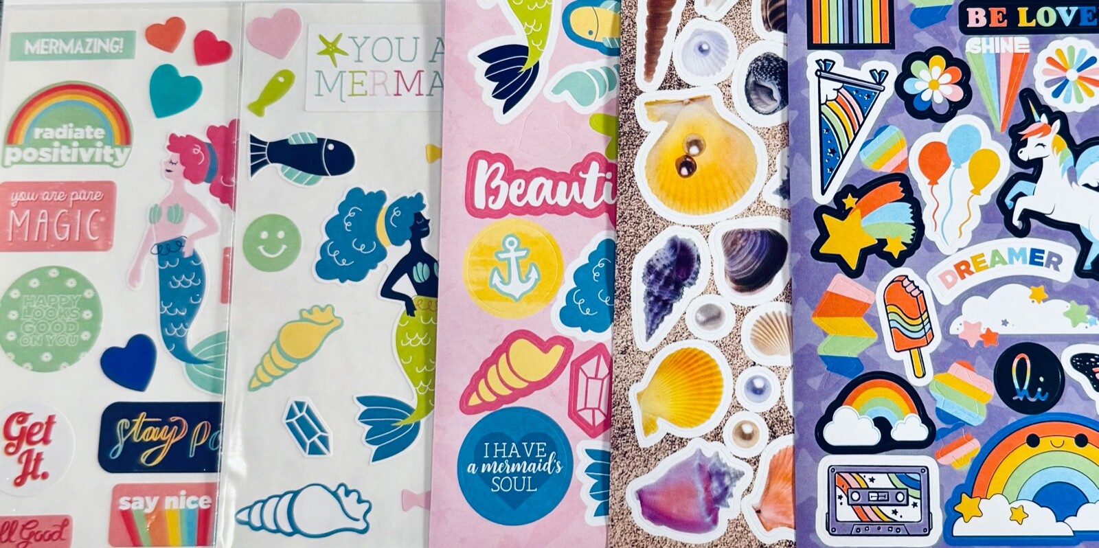15 Sticker Sheets, Fun Funky Motivational Quotes all Ages, School Rewards Party