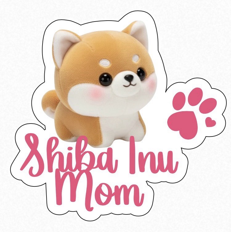 Dog Mom Puppy Breeds Iron On Transfer Decals For Tshirts, Sweatshirts, Totetbags