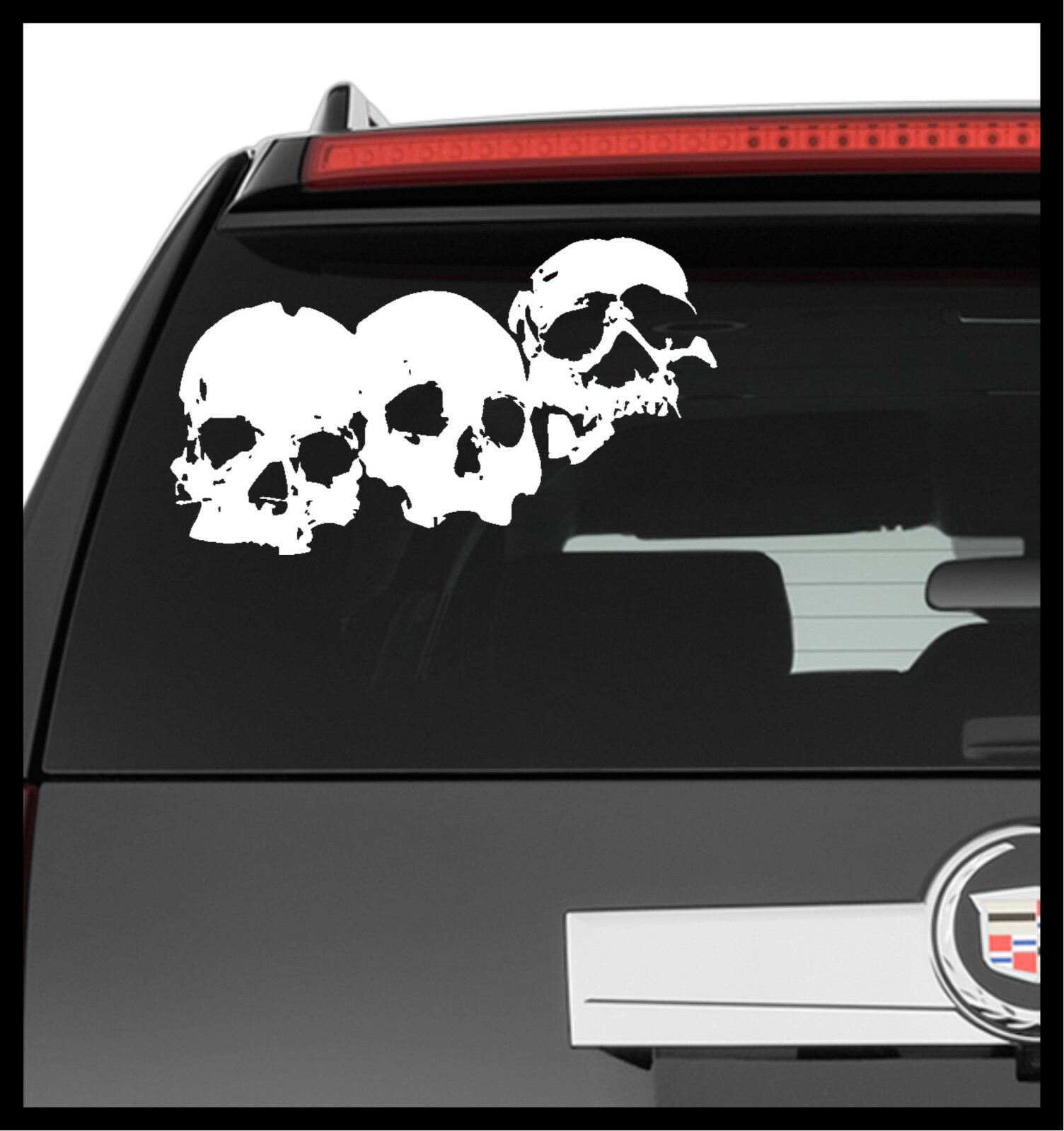 Vinyl Decal Sticker Car Truck Laptop – Horror Zombie Halloween Skull Group v3