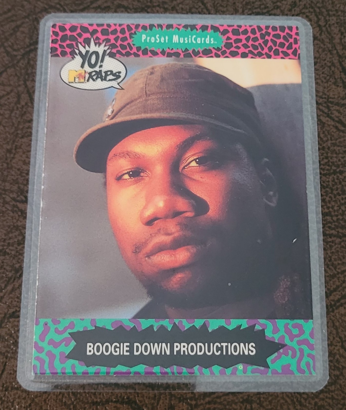 1990's ProSet Yo MTV Raps Music Cards Fridge/Locker/Cabinet Laminated Magnet