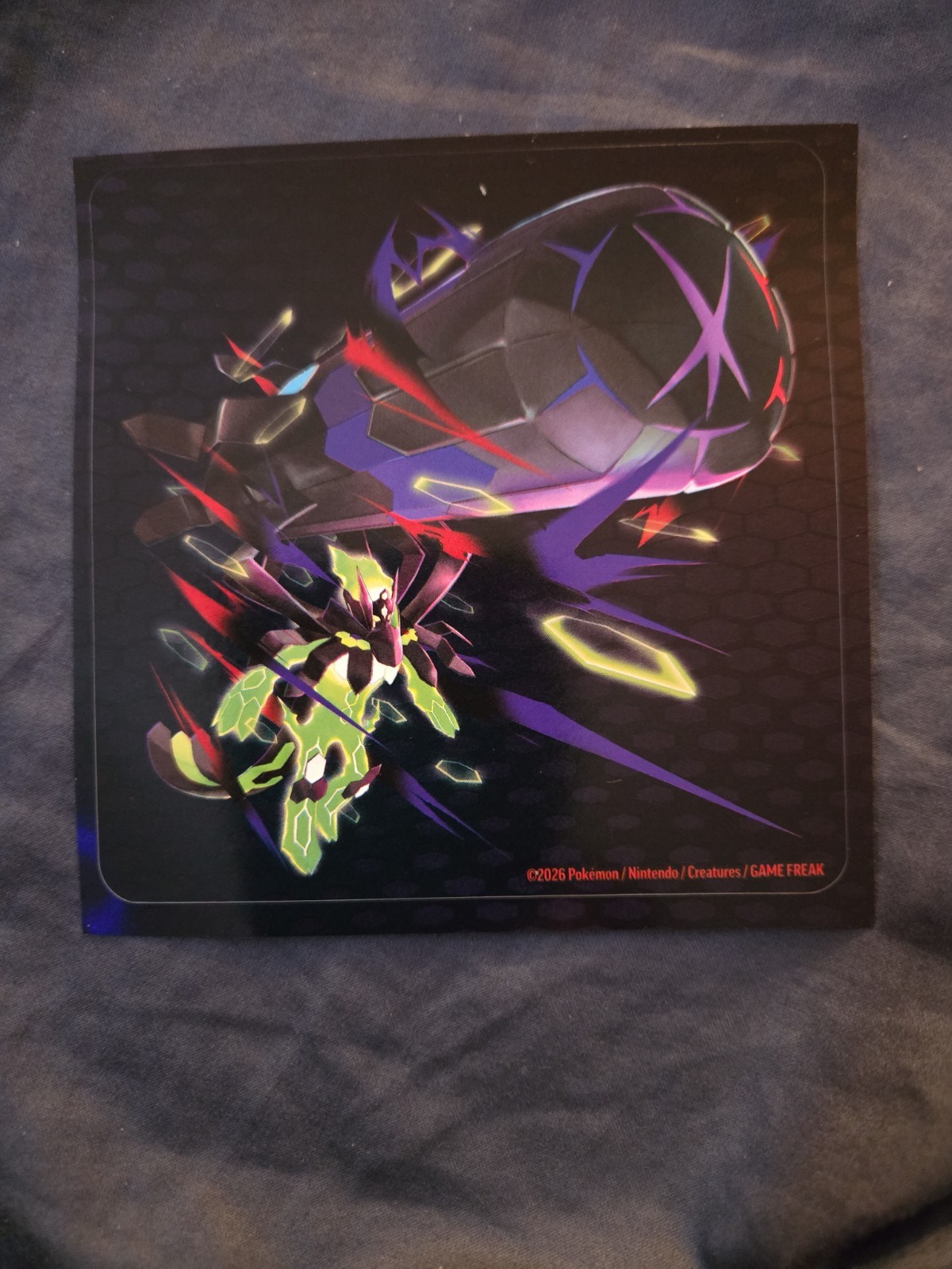 Mega Zygarde EX Reusable Sticker