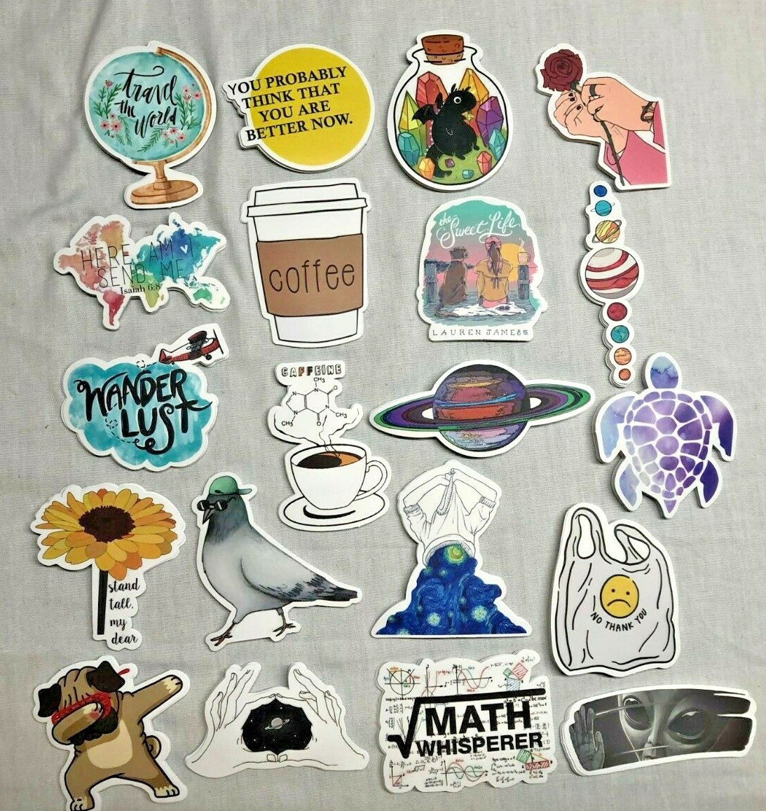 Hydro Flask Humor Funny Decal / Sticker Decal Luggage Skateboard- Your Choice!1A