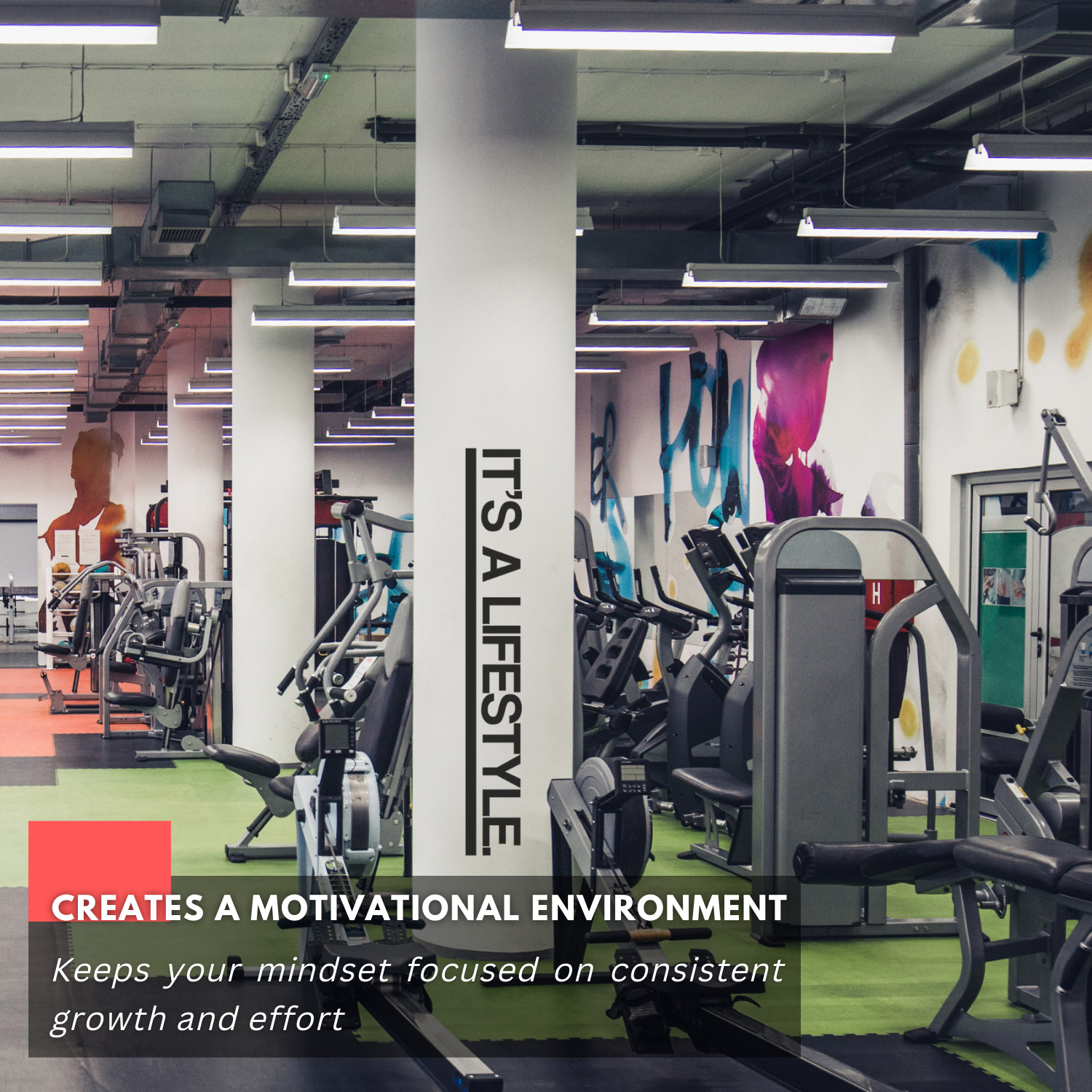 Motivational Wall Decal – It's a Lifestyle – Inspirational Home or Gym Decor