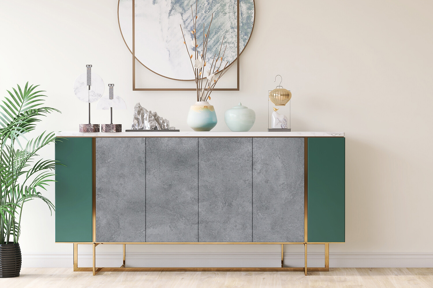 Worktop Covering Stickers Self Adhesive Vinyl Wrap grey concrete 100×50