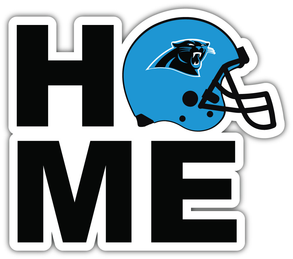 Carolina Panthers Home NFL Sport Car Bumper Sticker Decal "SIZES"