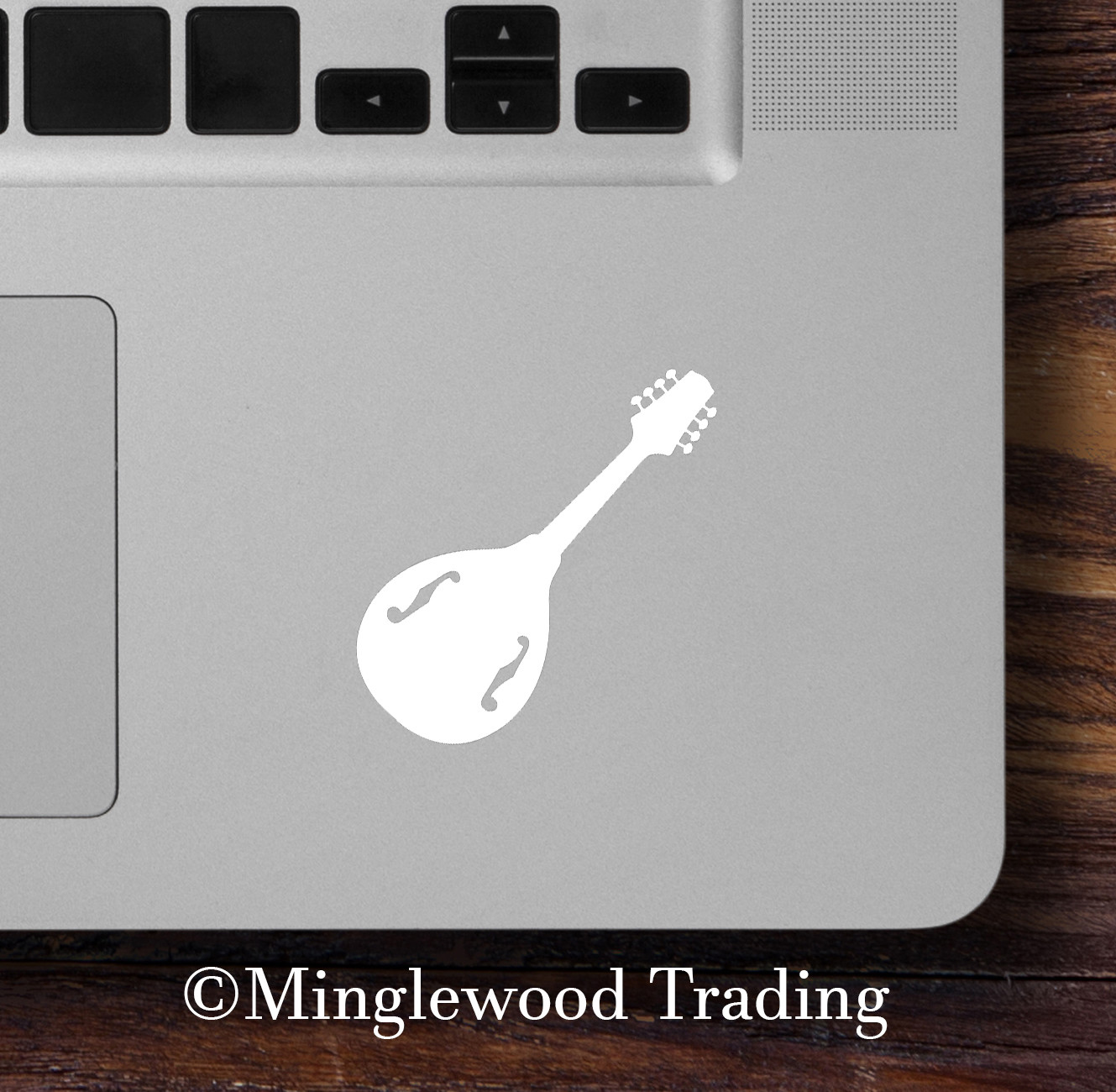 MANDOLIN Vinyl Decal Sticker – Bluegrass – Picking – Instrument Guitar