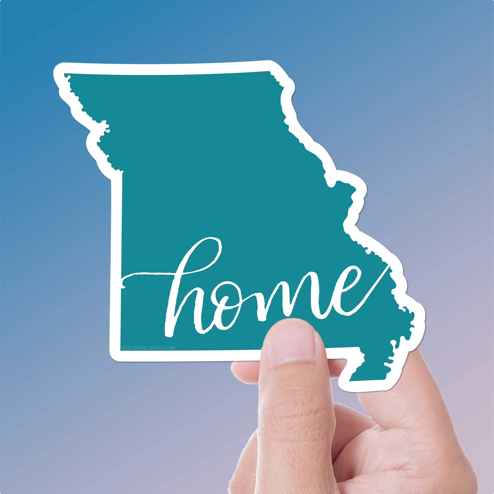 Missouri Home Sticker – Cute MO Decal for Water Bottle & Laptop