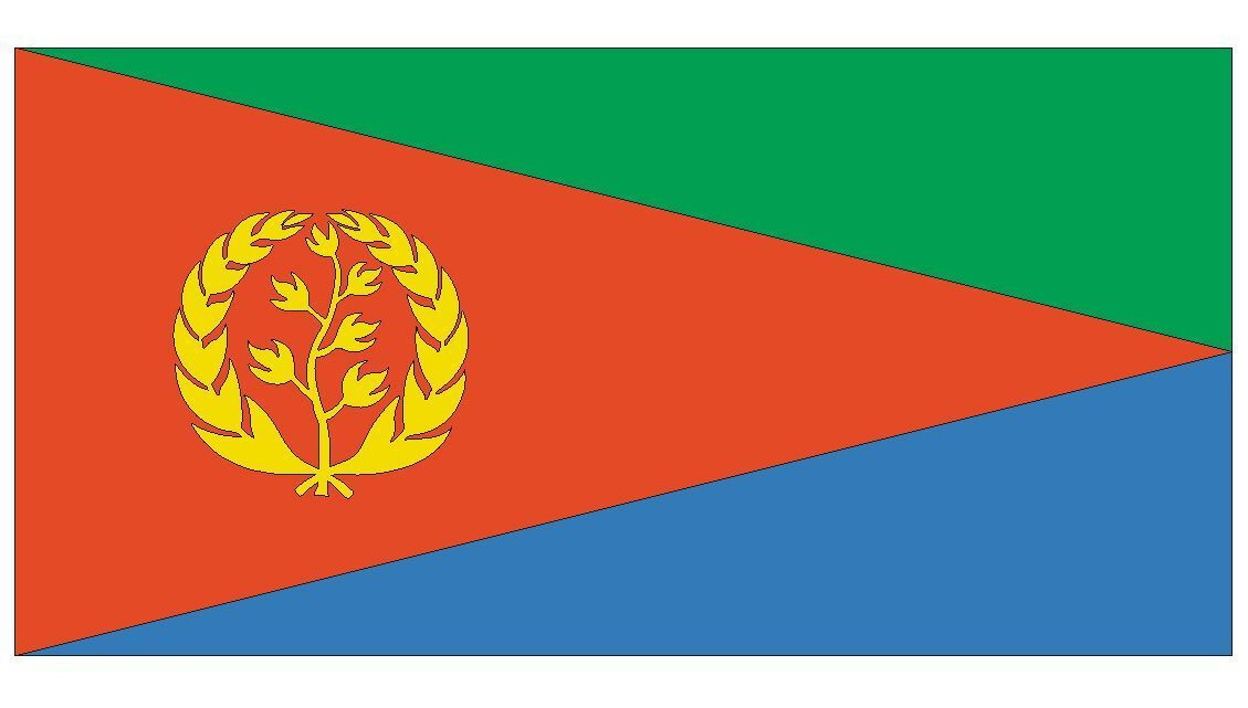 Eritrea International Flag Sticker Decal F154