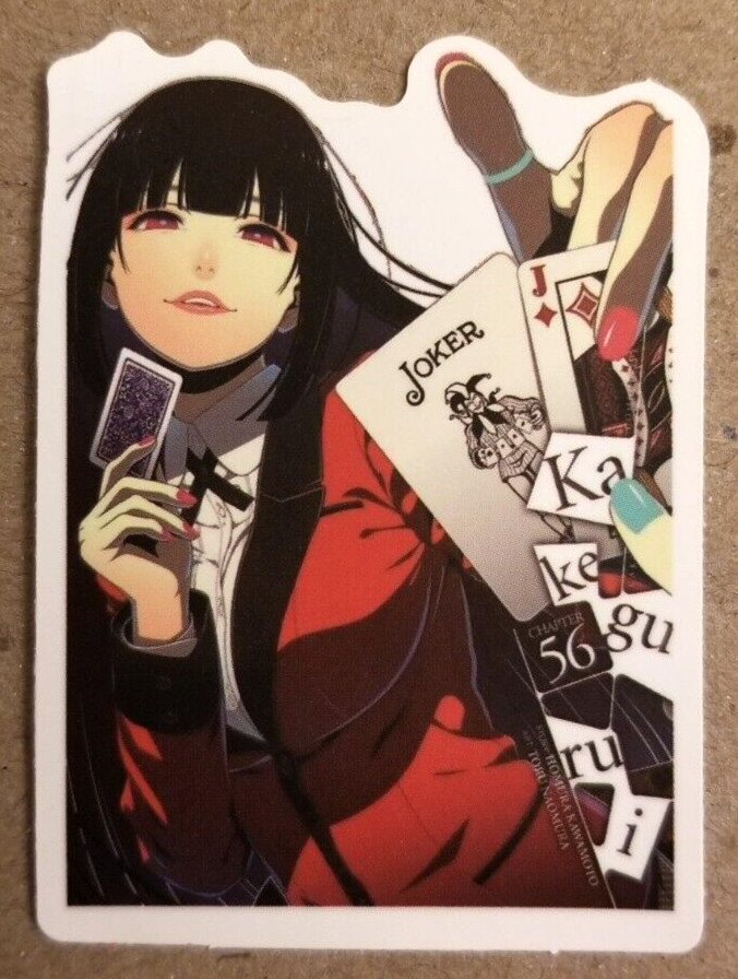 Casino Girl Sticker Joker Blackjack Poker Black Jack Cards Halloween Anime Manga