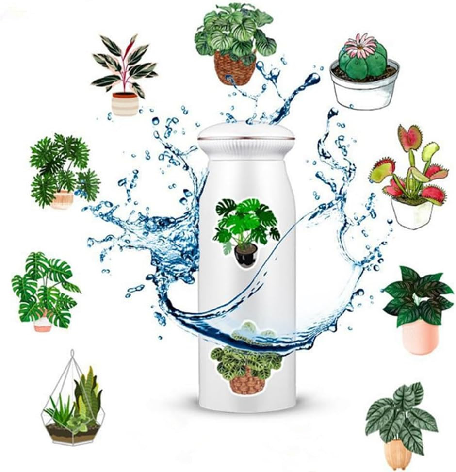 50 Pcs Green Plants Stickers Potted Plant Floral Sticker for Laptops Water Bottl