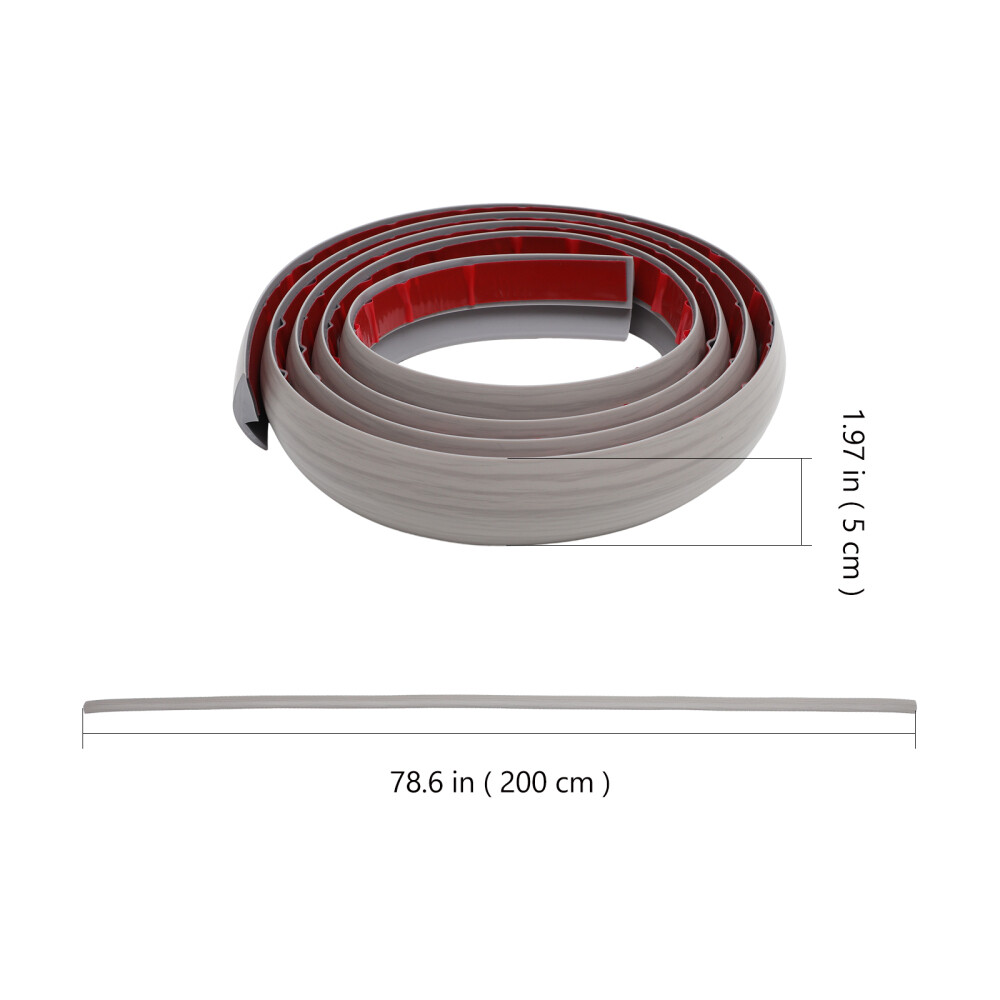 Floor Edge Strips Tile to Carpet Threshold Self-adhesive Transition