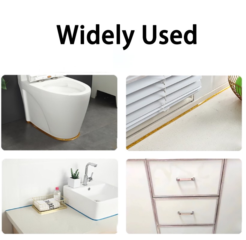 Ceramic Tile Mildewproof Gap Tape 7.5mm-15mmx6Meter Waterproof Seam Sticker