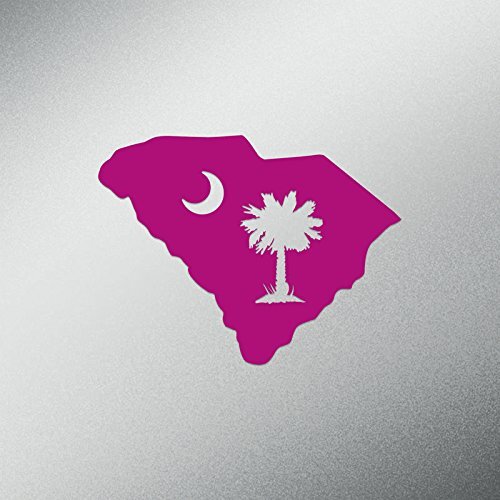 Palmetto Tree South Carolina Vinyl Decal Sticker | 5.5-Inches Wide