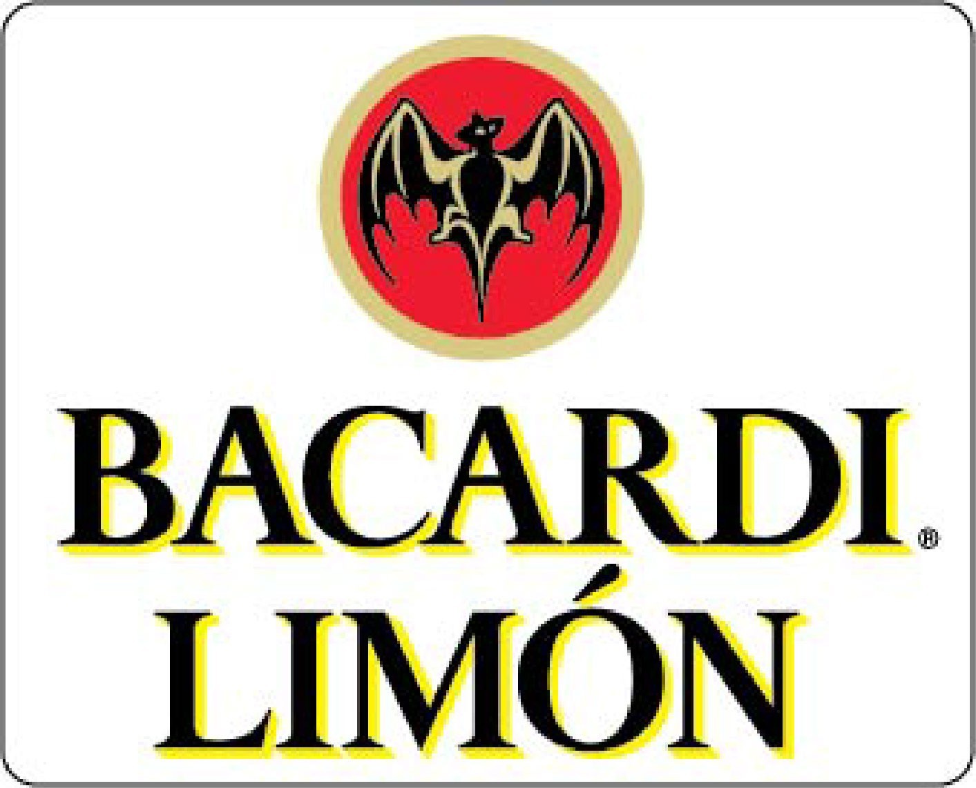 BACARDI LIMON Sticker Decal *DIFFERENT SIZES* Rum Alcohol Car Bumper Bar Wall