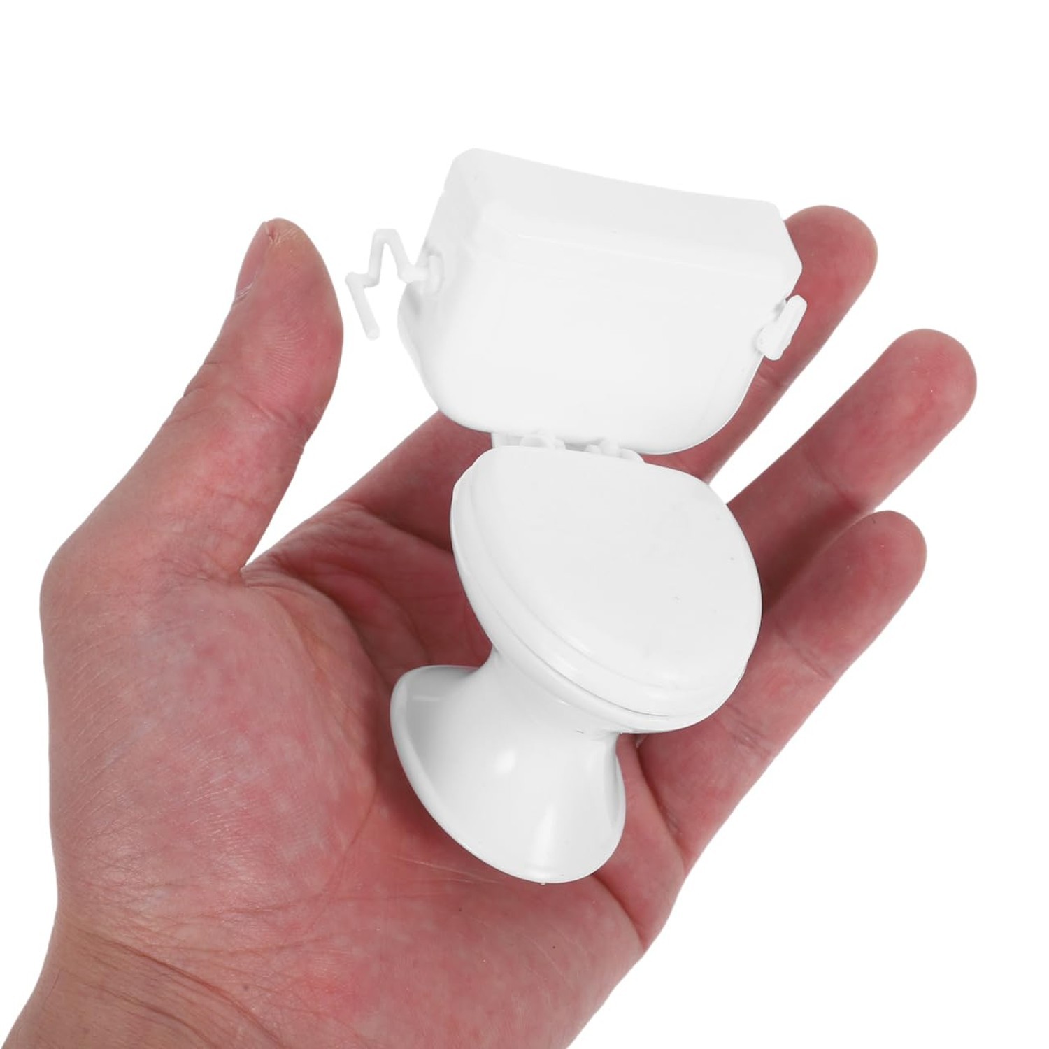 8pcs Doll House Toilets: Mini Toilets 1/12 Scale Toilet Seat Miniature Toilet…