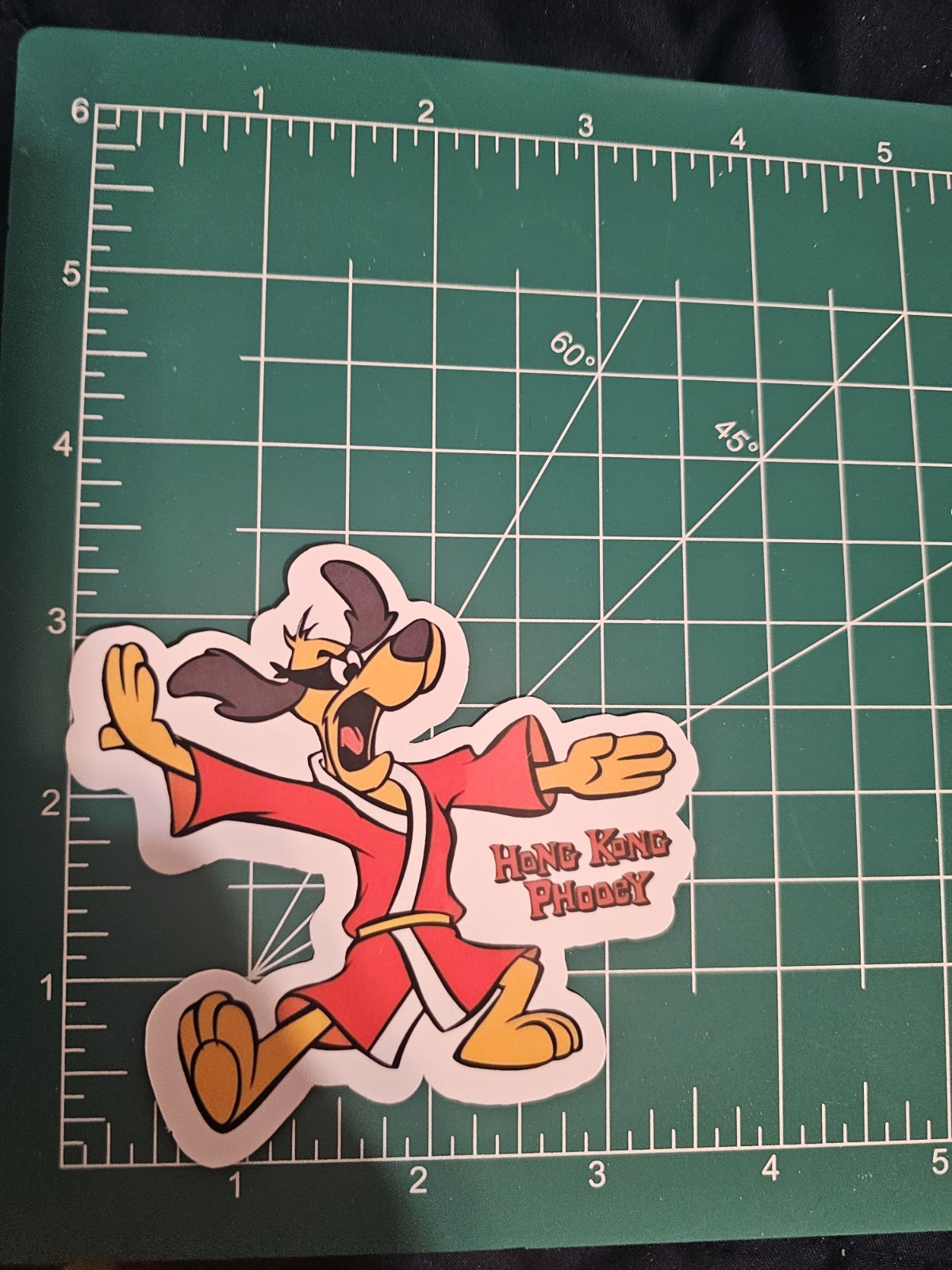 Hong Kong Phooey Sticker
