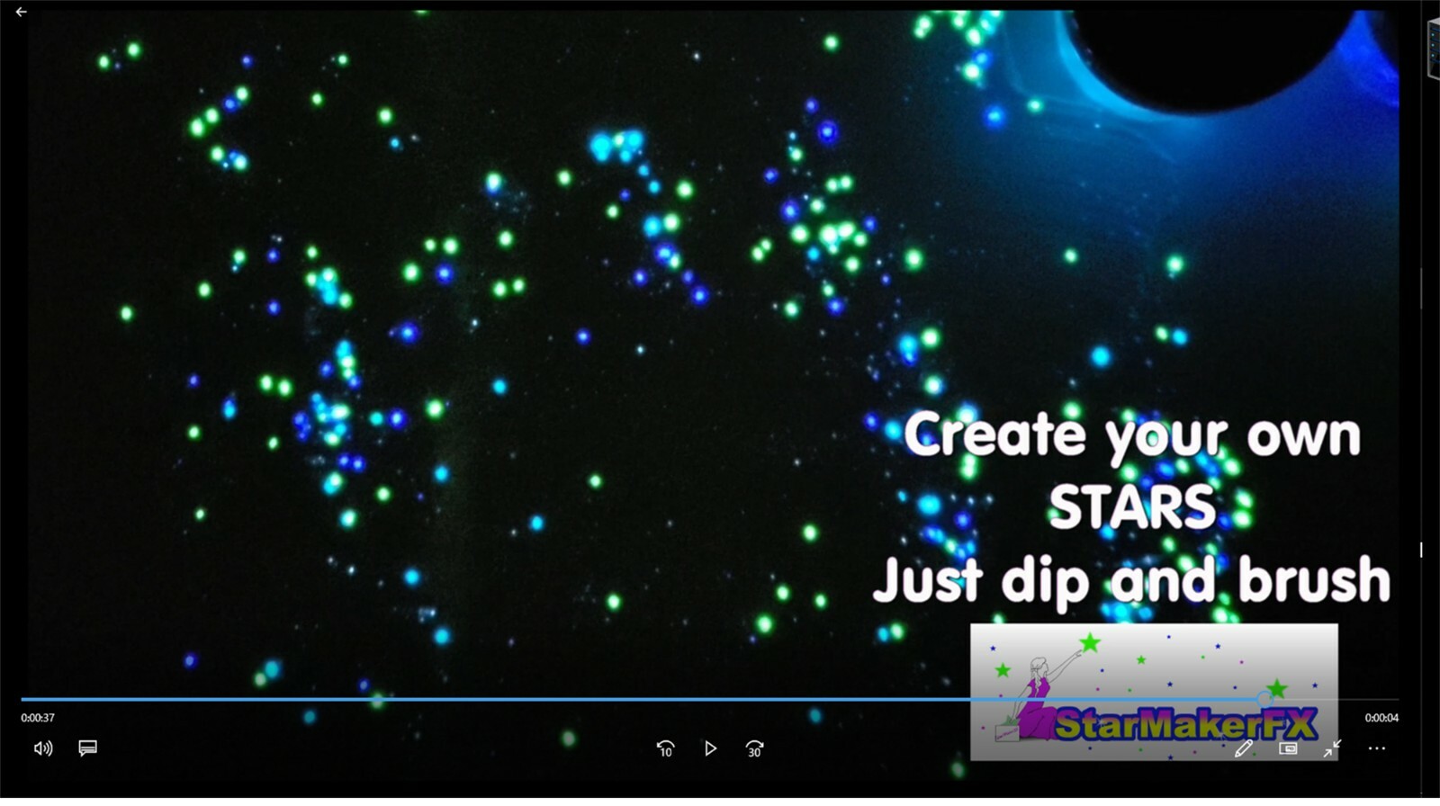 GREEN Extreme StarMaker Glow in the dark paint 4 oz pot , luminescent,