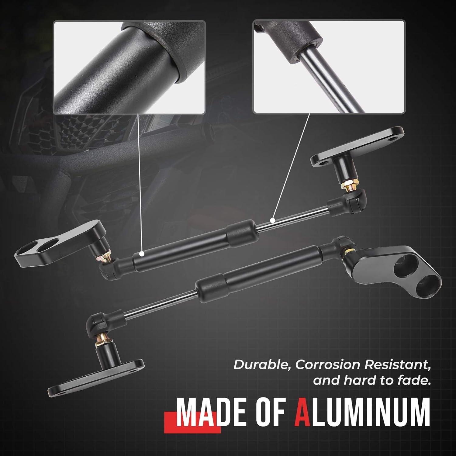 X3 Door Opener Kits Door Shocks Struts Compatible with 2017-2025 Can Am Maverick