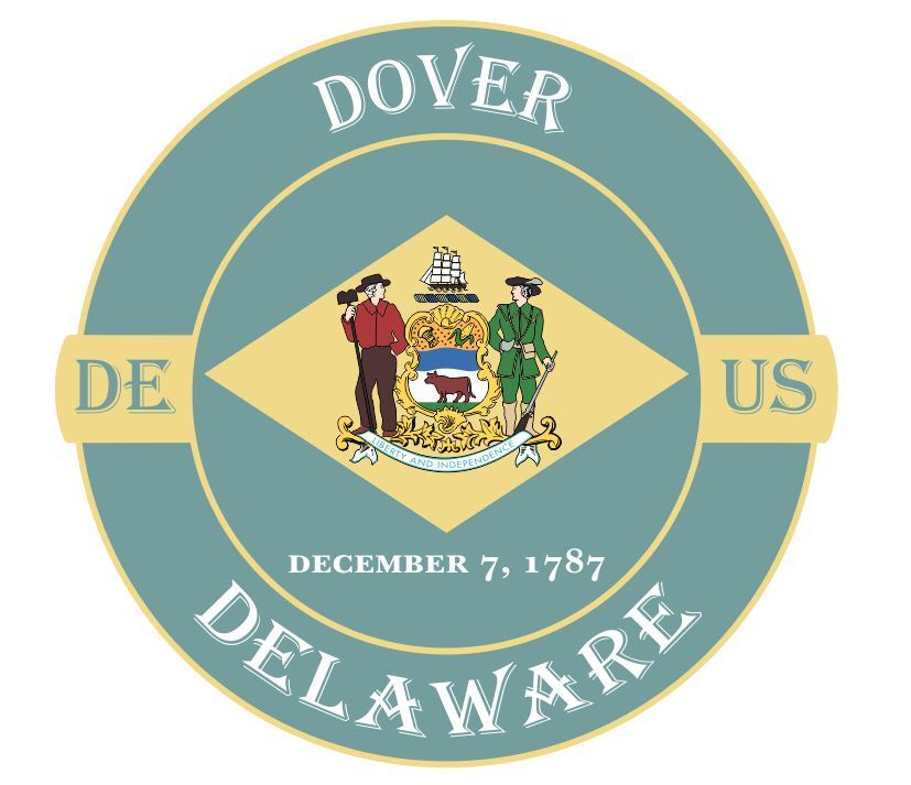 Dover Delaware Sticker Decal A738