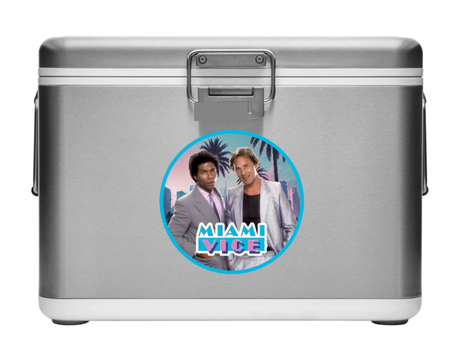 Miami Vice (Classic TV) 4" Vinyl Decal Handmade Vehicle Laptop Decor Cooler 251