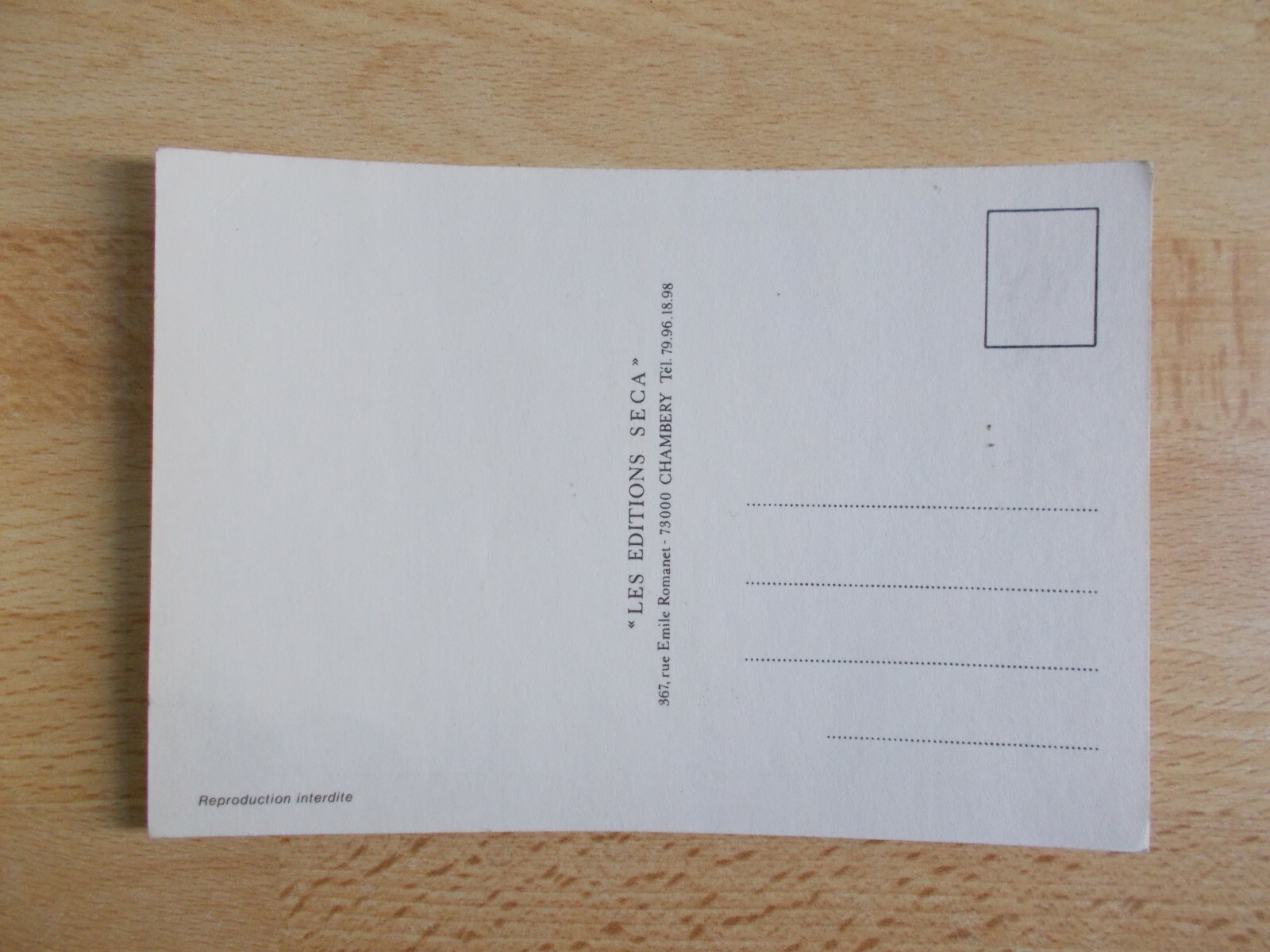 Sticker/Postcard Adhesive Savoy Olympics 1992