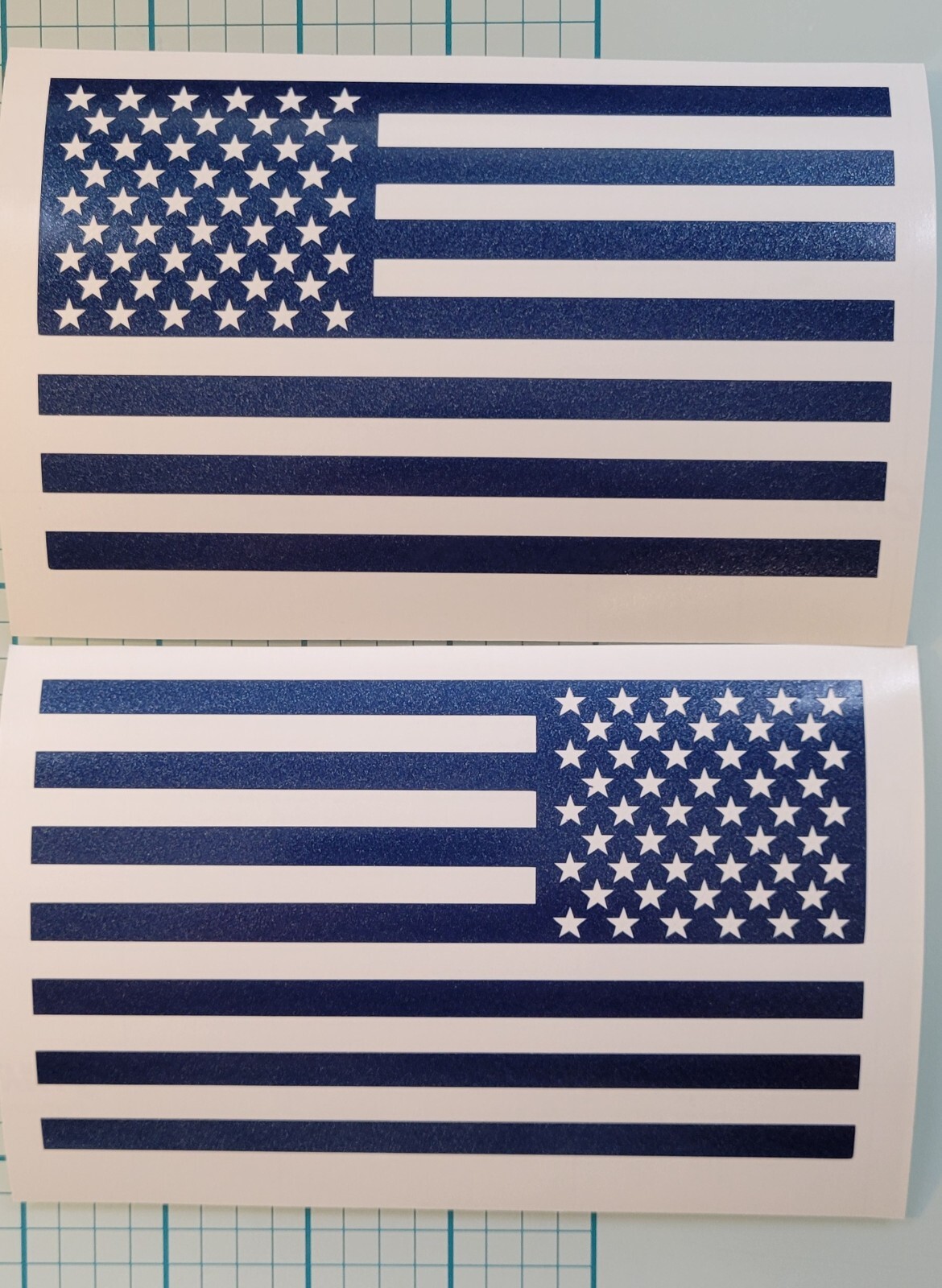 US American Flag Vinyl Decal Cars Trucks Windows Laptops Boards Glass Cups