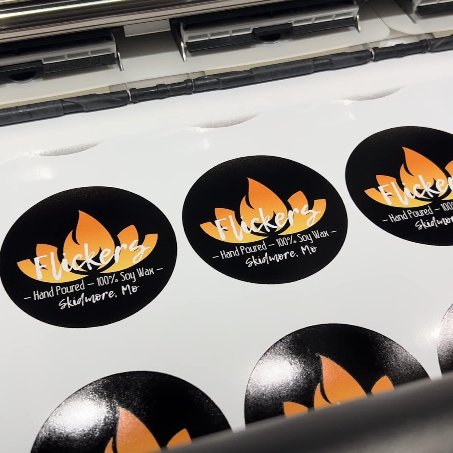 Sunshine Stickers Custom Waterproof Vinyl Stickers with Your Image Photo Text or