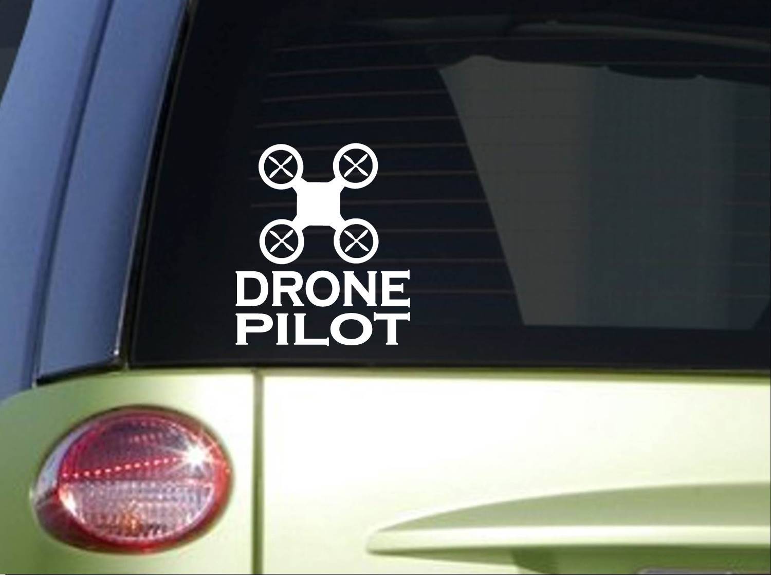 Drone Pilot sticker *I815* 6×6 inch decal drone