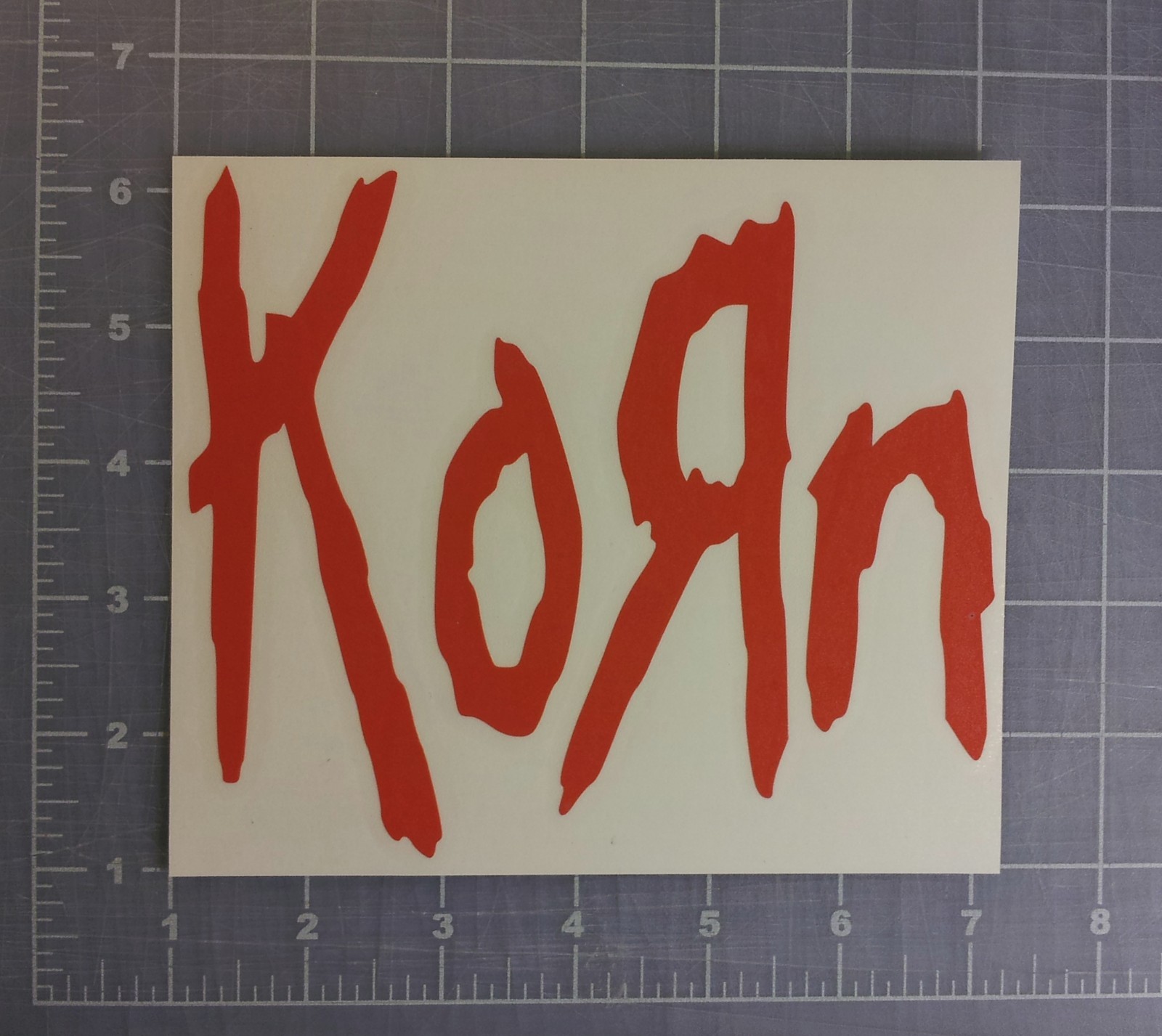 Korn Sticker Decal bumper car truck window laptop Jonathan Davis hard rock USA