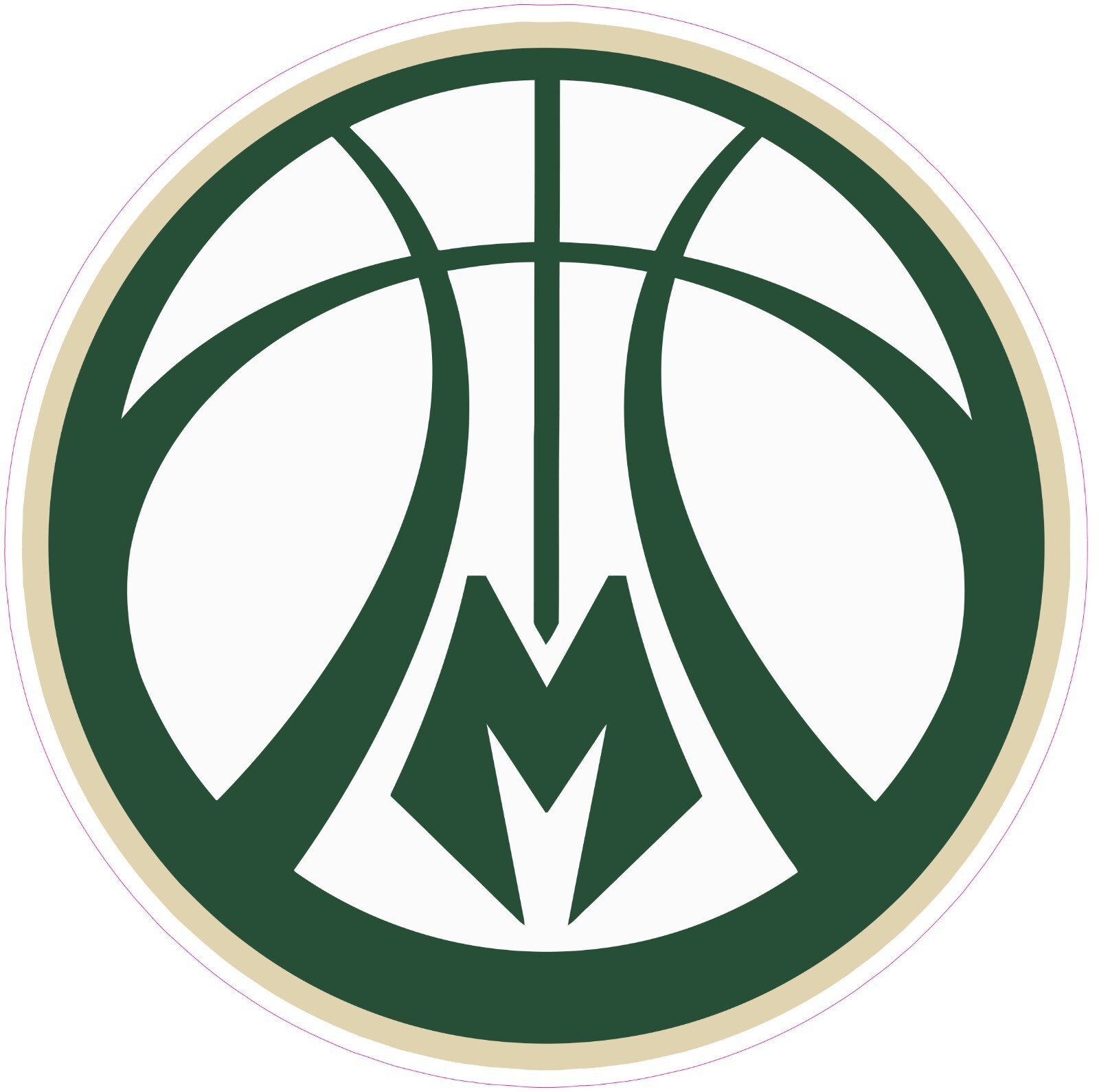 Milwaukee Bucks Basketball Vinyl Decal Sticker Car Truck Bumper Tumbler Mug